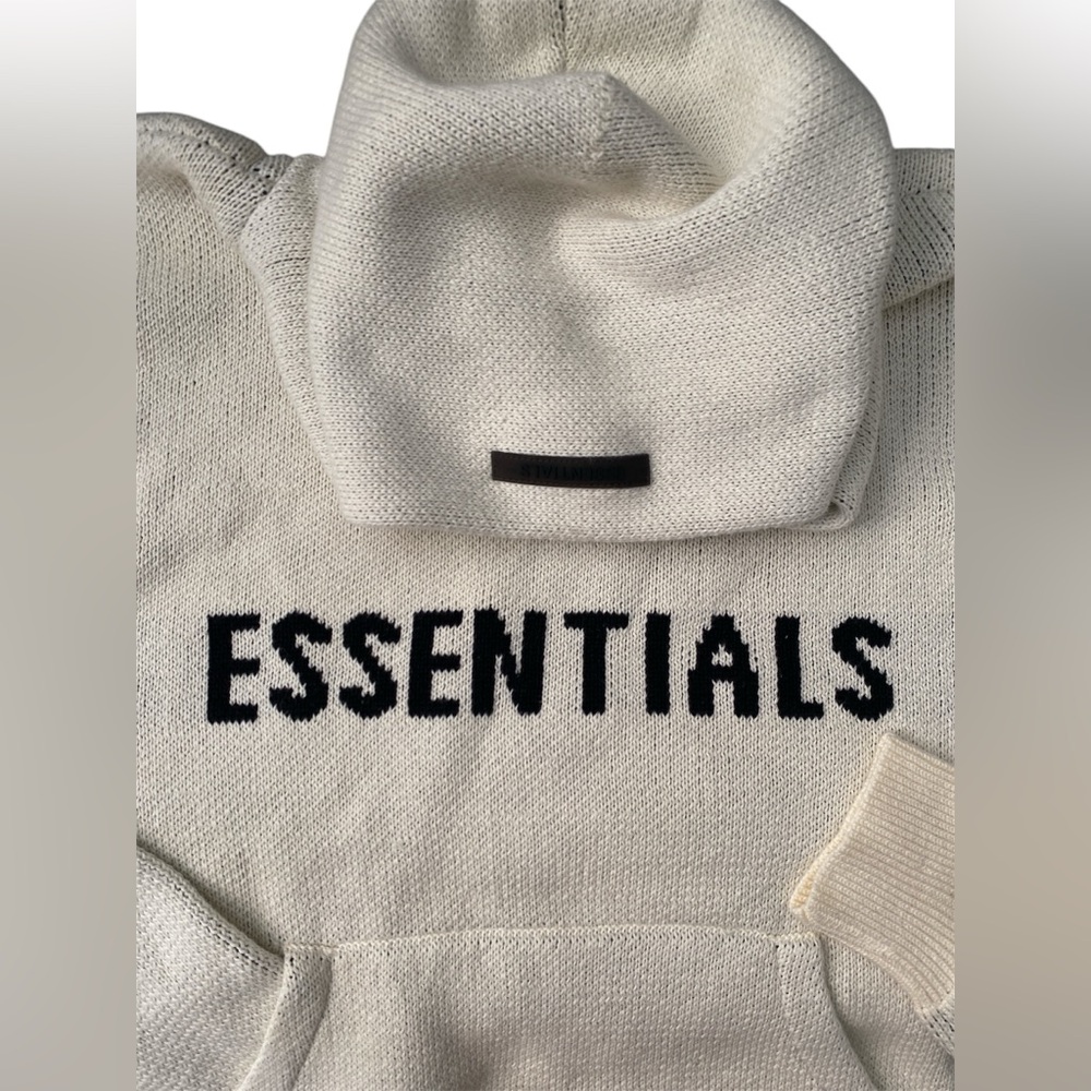 Buttercream Essentials Fear of God Knit Pullover Hoodie